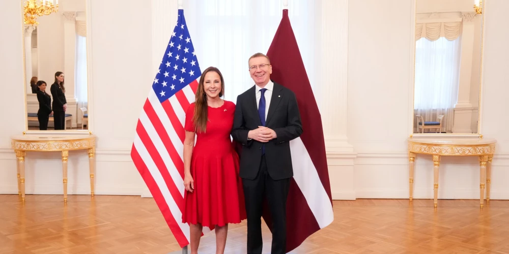 Amerikas Savienoto Valstu ārkārtējās un pilnvarotās vēstnieces akreditācijas ceremonija.