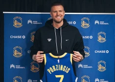 Kristaps Porziņģis atklāj, kā juties savā atgriešanās spēlē un debijā "Warriors" sastāvā