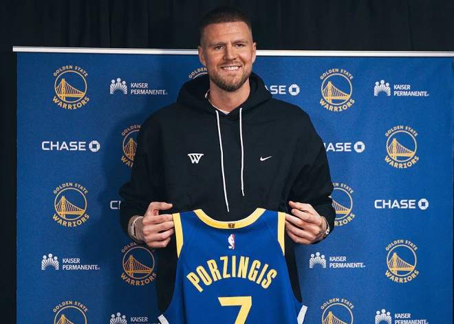 Kristaps Porziņģis atklāj, kā juties savā atgriešanās spēlē un debijā "Warriors" sastāvā