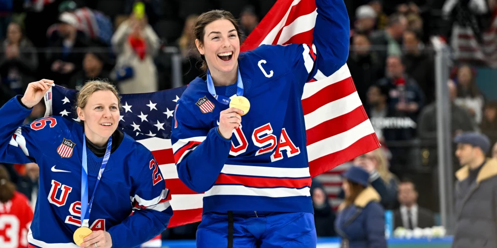 ASV izlases kapteine Hilarija Naita.