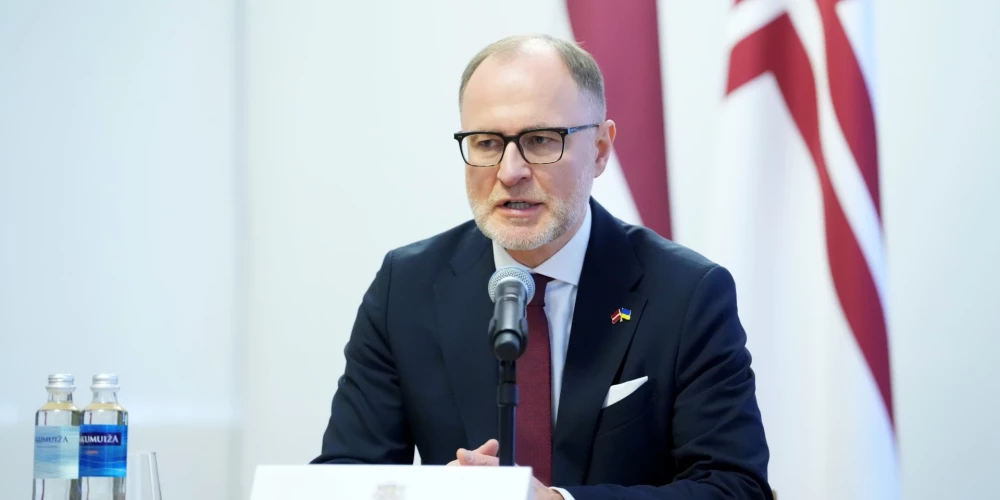 Министр обороны Андрис Спрудс.