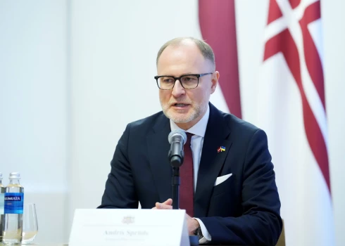 Министр обороны Андрис Спрудс.