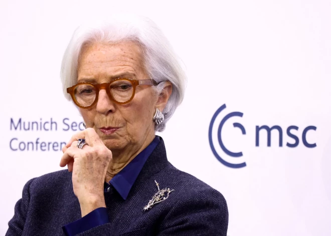 Pēc spekulācijām par iespējamu demisiju ECB prezidente Lagarda uzsver: palikšu amatā līdz termiņa beigām