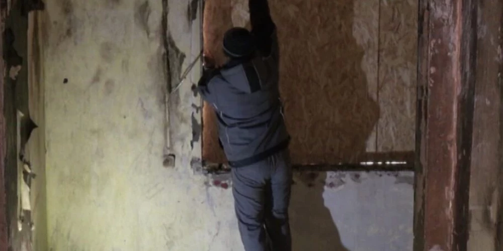 В Алуксненском крае при пожаре в квартире погиб мужчина.