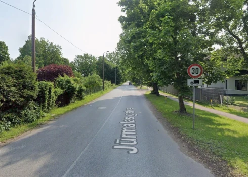 Рижская дума меняет движение на Юрмалас гатве у границы с Бабите.