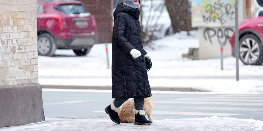 Мороз этой зимой в Латвии - это награда?