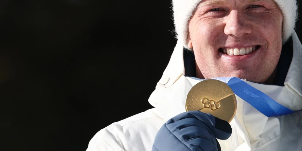 Olimpiskais čempions norvēģis Juhanness Dāle-Ševdāls.