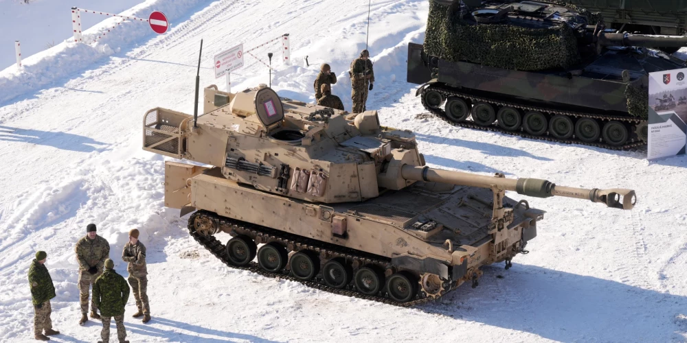 Kaujas šaušanas mācību zonas atklāšanas pasākums militārajā poligonā "Sēlija".