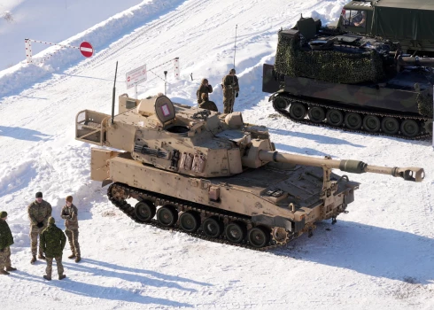 Kaujas šaušanas mācību zonas atklāšanas pasākums militārajā poligonā "Sēlija".