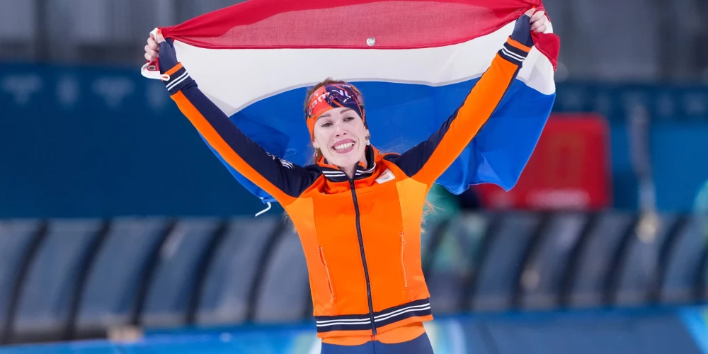 Nīderlandes sportiste Antuanete Reipma-de Jonga. 