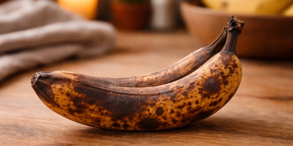 Pārgatavojušies banāni