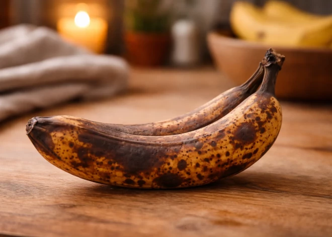 Nemet prom pārgatavojušos banānus, dod tiem otru iespēju!