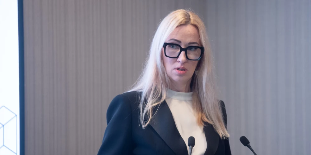 Секретарь Минюста Лаума Паеглькална.