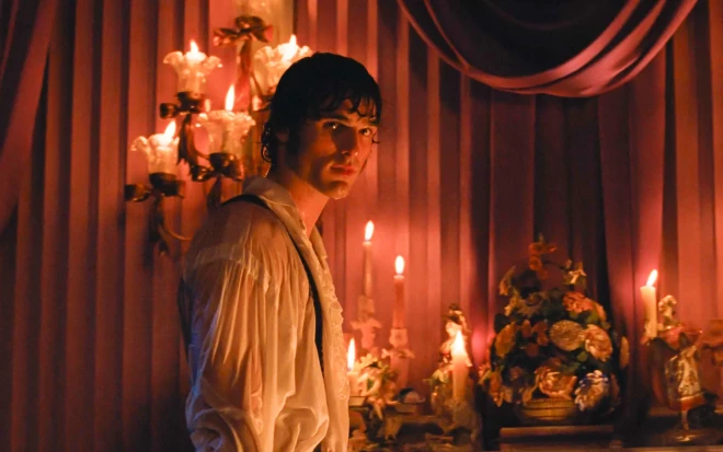 Džeikobs Elordi filmā “Kalnu aukas” (2025).