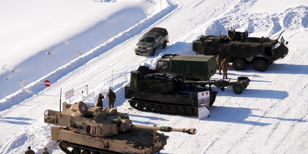 Церемония открытия зоны боевой стрельбы на военном полигоне «Селия».