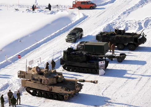 Церемония открытия зоны боевой стрельбы на военном полигоне «Селия».