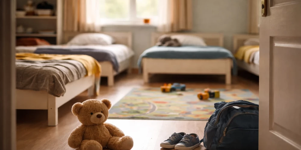 В Латвии сокращается число приемных семей, и дети все чаще задерживаются в кризисных центрах.