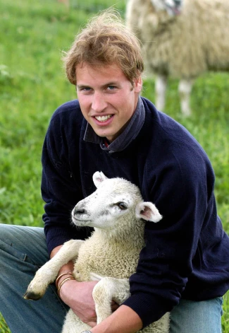 Принц Уильям в 2004 году.