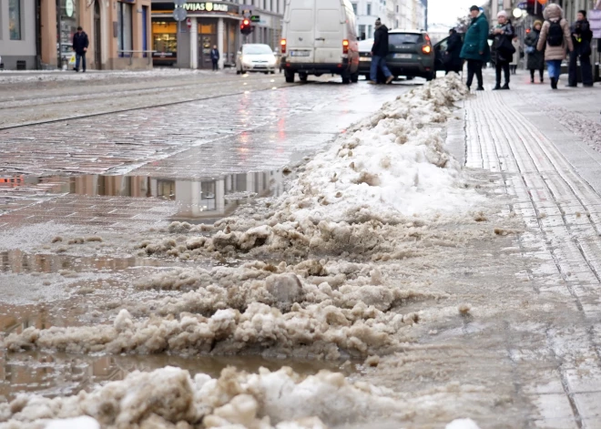 В Латвии в воскресенье начнется оттепель: в Риге днем ожидают до +2