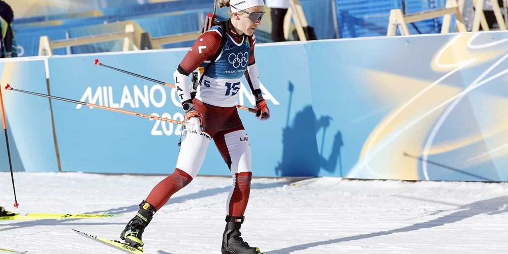 Байба Бендика прошла дистанцию за 39 минут 49,8 секунды.