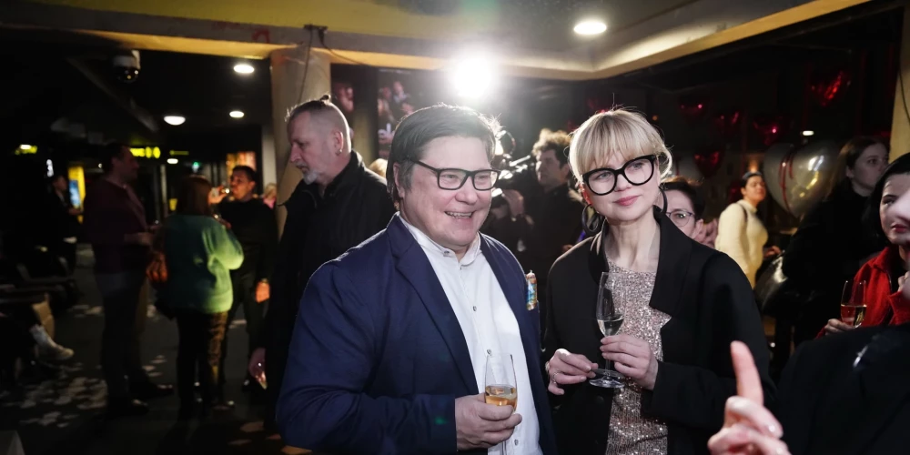 Mārtiņš Egliens un Dita Lūriņa-Egliena.