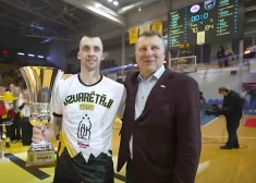 "Valmiera Glass"/ViA basketbolisti pārspēj "Ventspili" un izcīna Latvijas kausu