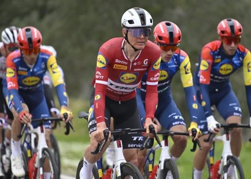 Latvijas riteņbraucējs Toms Skujiņš.