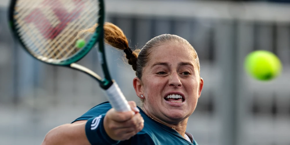 Latvijas sieviešu tenisa līdere Aļona Ostapenko. 