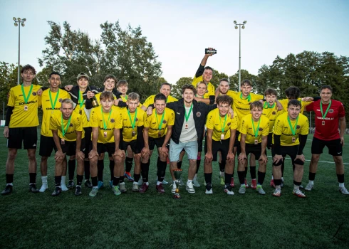 Vidū atrodas sporta kluba "Tedīši" prezidents un menedžeris Jurģis Tihomirovs.