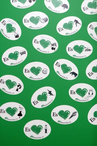 *”Zaļās karotītes” esamība uz produkta nozīmē, ka tā ir paaugstinātas kvalitātes prece.