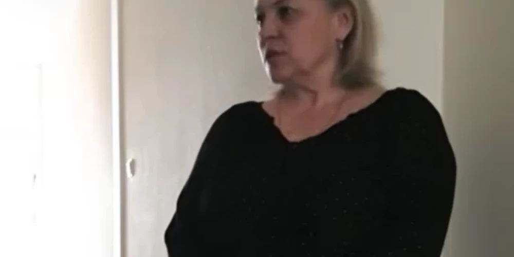 Kratīšana bijušās Būvvaldes vadītājas Nadeždas Gipteres kabinetā notikusi 17. februārī (ekrānuzņēmums no video)