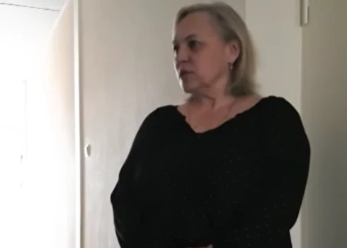 Kratīšana bijušās Būvvaldes vadītājas Nadeždas Gipteres kabinetā notikusi 17. februārī (ekrānuzņēmums no video)