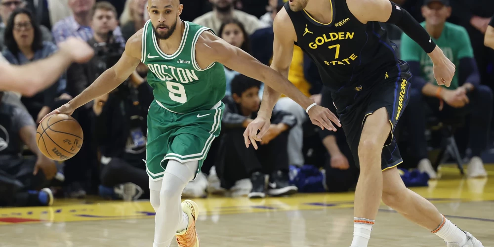 Kristaps Porziņģis 19. februārī debitēja "Warriors" zaudējumā savai bijušajai komandai "Celtics", bet pēc tam saslima.