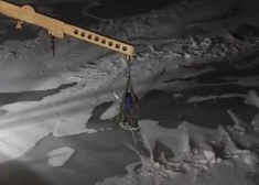 5 часов между жизнью и смертью: опубликовано видео спасения людей в Рижском заливе, которых унесло на льдине