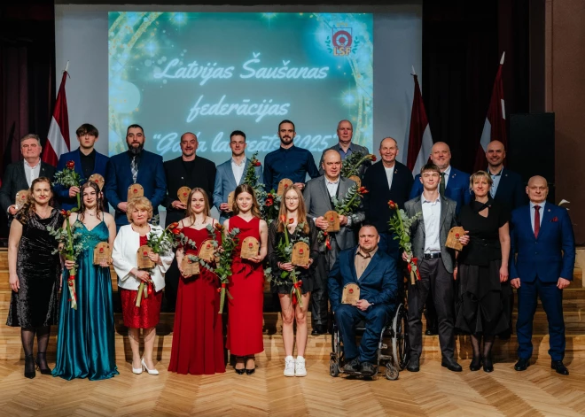 Latvijas Šaušanas federācija sumina izcilniekus ar “Gada laureāts 2025” balvām