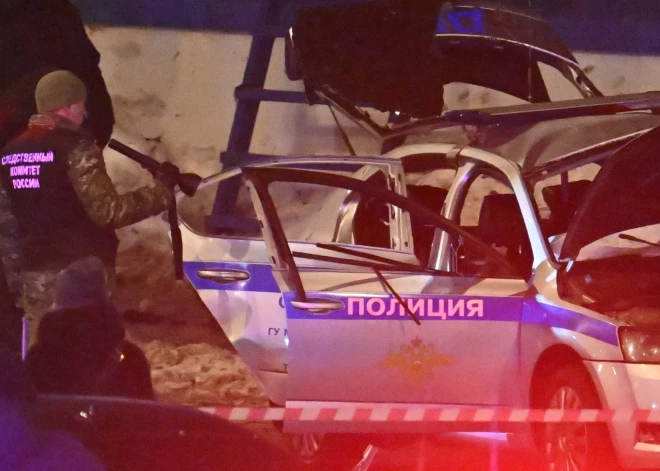 Pusnaktī Maskavā sarīkots sprādziens - nogalināts policists un spridzinātājs