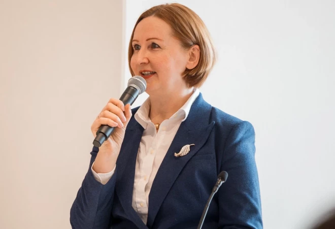 Присяжный нотариус Илзе Метузале, заместитель председателя Совета присяжных нотариусов Латвии.