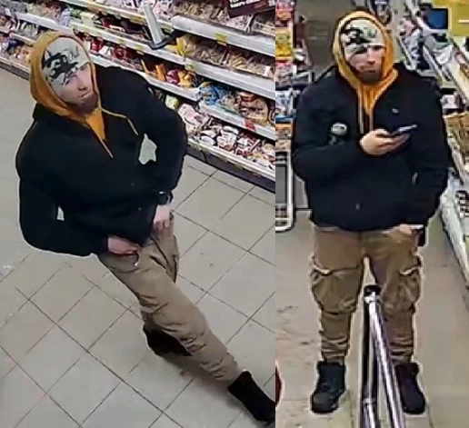 Valsts policijas amatpersonas Liepājā aizdomās par mantiska rakstura noziedzīga nodarījuma izdarīšanu meklē attēlā redzamo vīrieti.