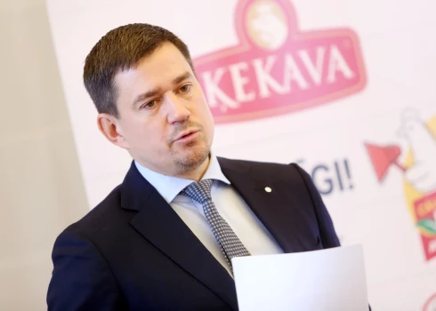 Putnu gaļas ražotāja "Putnu fabrikas "Ķekava"" valdes priekšsēdētājs Andrjus Pranckevičs.