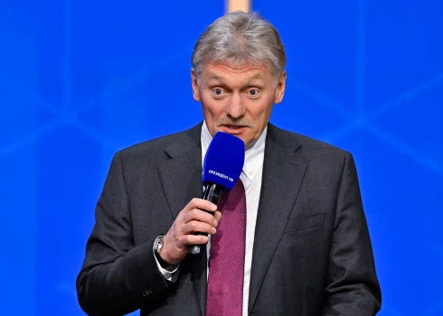 Krievijas diktatora Vladimira Putina runasvīrs Dmitrijs Peskovs