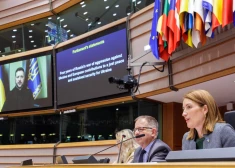 Roberta Metsola: “Ir pagājuši četri gadi, un Eiropas Parlaments nav pievīlis Ukrainu"