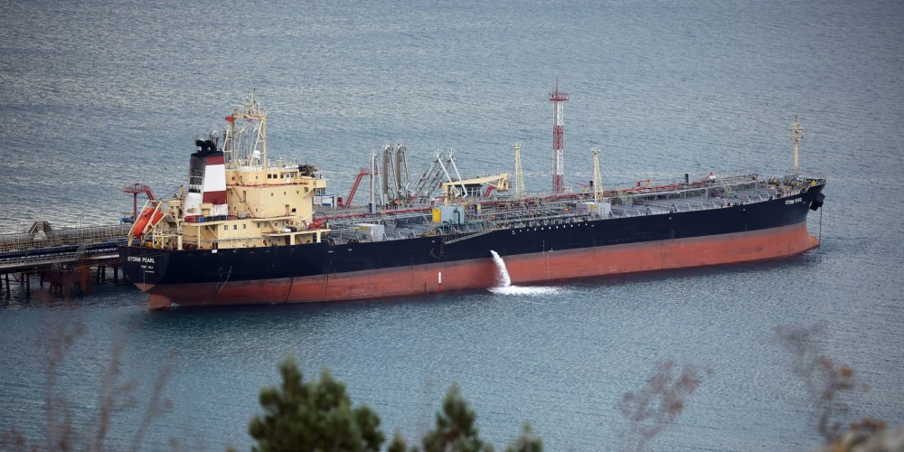 Krievijas naftas tankkuģis "Antigua".