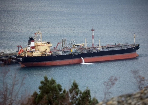 Krievijas naftas tankkuģis "Antigua".