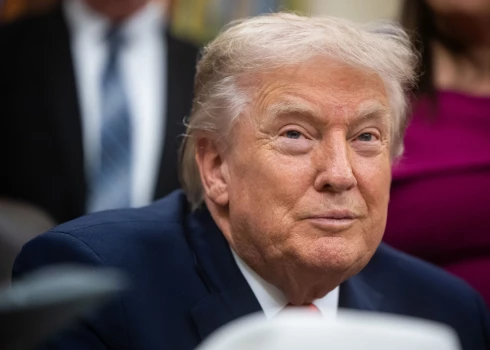 ASV prezidents Donalds Tramps. 