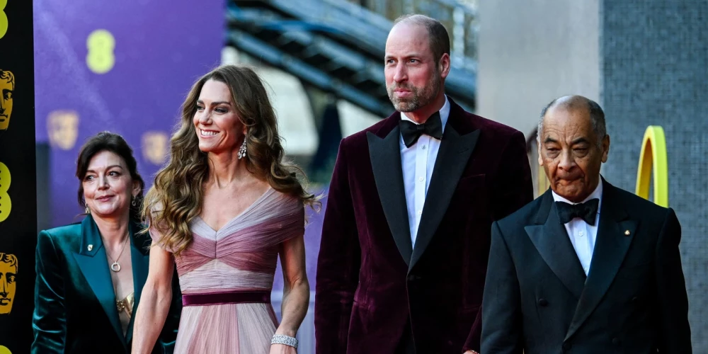 Принцесса Кэтрин и принц Гарри на премии BAFTA.