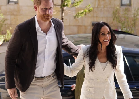 Герцог и герцогиня Сассекские участвуют в круглом столе Всемирной организации здравоохранения (ВОЗ) с ключевыми донорами и гуманитарными партнерами в Аммане, Иордания.