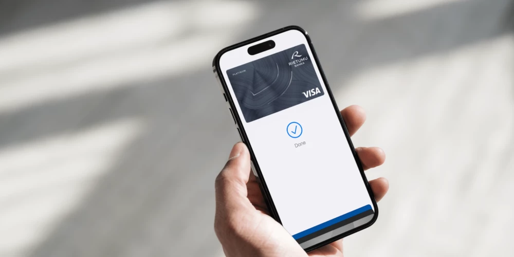 Rietumu Banka ievieš "Apple Pay". 