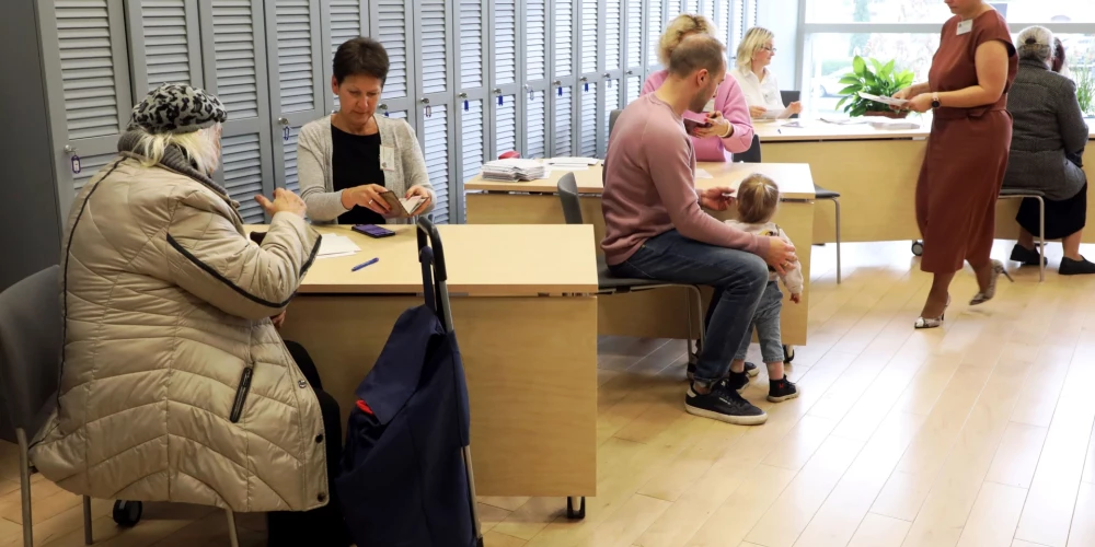 14. Saeimas vēlēšanas Nacionālās bibliotēkas vēlēšanu iecirknī 2022. gada 1. oktobrī