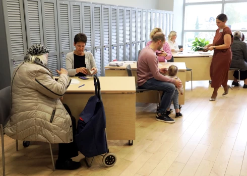 14. Saeimas vēlēšanas Nacionālās bibliotēkas vēlēšanu iecirknī 2022. gada 1. oktobrī