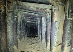 Decembrī atrastais tunelis, kas savienoja Baltkrieviju un Poliju.